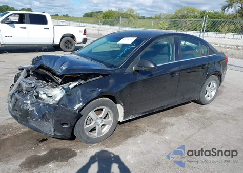 2012 Chevrolet Cruze Lt из США, поврежденный, VIN 1G1PE5SC8C7121285